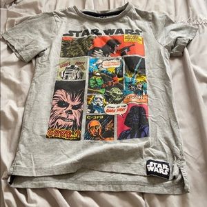 Star Wars Kids Youth Tee Size 8 yrs old USED